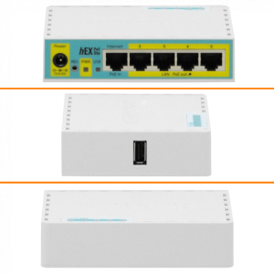 HEX-POE-LITE. MIKROTIK req-cable 5-100 PoE-in/out-12W USB L4 64mb inc/24V RB750UPr2 - Imagen 2
