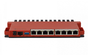 L009UIGS-2HAXD-IN. MIKROTIK 8-1000 1-SFP LCD USB L4 2,4GHz-1W-2x2 PoE-in/out 2-4dBi-Fijas - Imagen 2