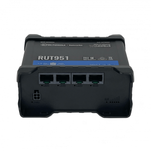 Router Industrial 4G LTE Teltonika RUT951 con WiFi, Dual SIM y 4 Puertos Ethernet - Imagen 2