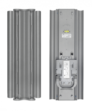 AM-M-V5G-TI. UBIQUITI 17-15dBi Ajustable 60-120º 2-RPSMA 5GHz 2x2 Antena Sectorial