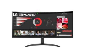 LG MT 34WR50QC-B 34in Curv UltraWide 3440x1440 HDMI/DP 10