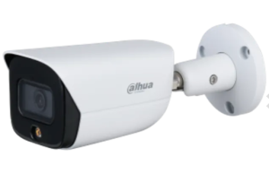 Cámara IP Bullet Dahua 4MP Full-Color con Micrófono y Luz Blanca (DH-IPC-HFW3449EN-AS-LED-0360B