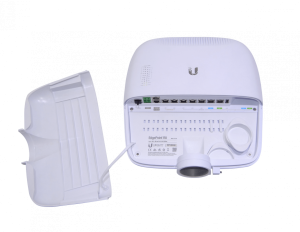 EP-R8. UBIQUITI 6-1000-PoE24/54V 2-SFP-Combo Console-RJ45 USB Router Exterior