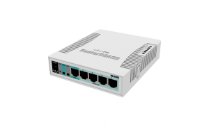 RB260GS. MIKROTIK SWITCH 5-1000 1-SFP ATHEROS SWOS VLAN
