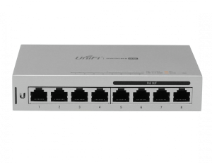 US8-60W. UBIQUITI 8-1000(4-PoE48V-af) 48W-tot Switch req-UniFi inc-48V/60W
