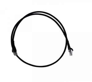 CP6N-10L. LINKMADE 1MT CAT6 NEGRO LSZH CABLE PATCH INYECTADO MULTIFILAR