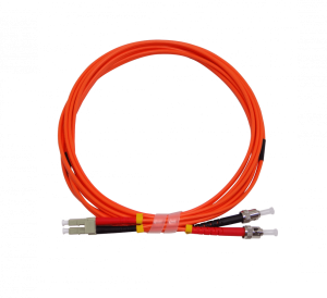 JFMLT3. 3mt LC-ST OM1 MultiModo MM Duplex Jumper Fibra 3.0mm 62.5/125um LSZH