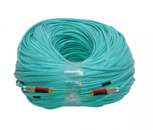 JF3LL200. 200mt LC-LC OM3 MultiModo MM Duplex Jumper Fibra 3.0mm 50/125um LSZH