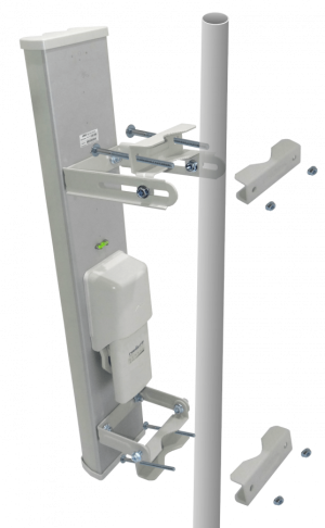AM-5G19-120. UBIQUITI 19dBi 120º 5GHz 2-RPSMA 2x2 Antena Sectorial req-Rocket