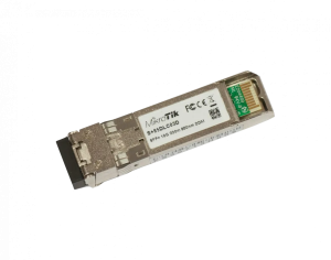 S+85DLC03D. MIKROTIK 2-LC 1G/10G MM 300mt 850nm Modulo SFP+ Fibra MultiModo 10gbps
