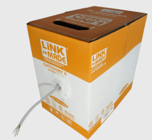 CB6L-MG3. LINKMADE UTP GRIS CAT6 MULTIFILAR 305M COBRE